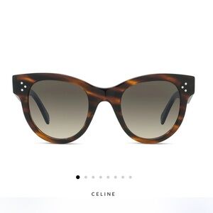 CELINE - BOLD 3 DOTS CL 4003IN 56F Cat Eye Sunglasses - Havana Brown
